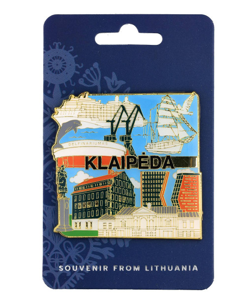 Magnetas Klaipėdos panorama